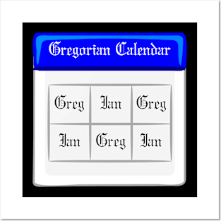 The Gregorian Calendar Posters and Art